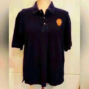 Vintage "The Shield" T.V. Series Men's Black Polo Short Sleeve Shirt Size Large